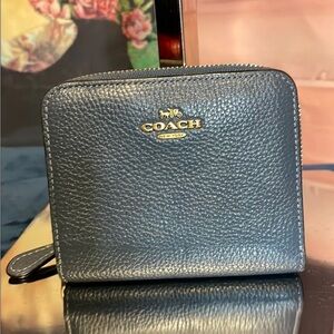 Coach Blue Wallet